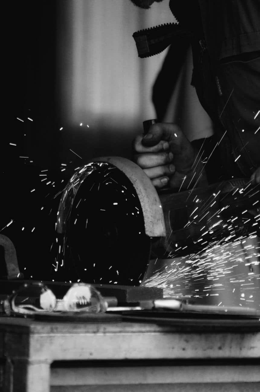 sparks from sew